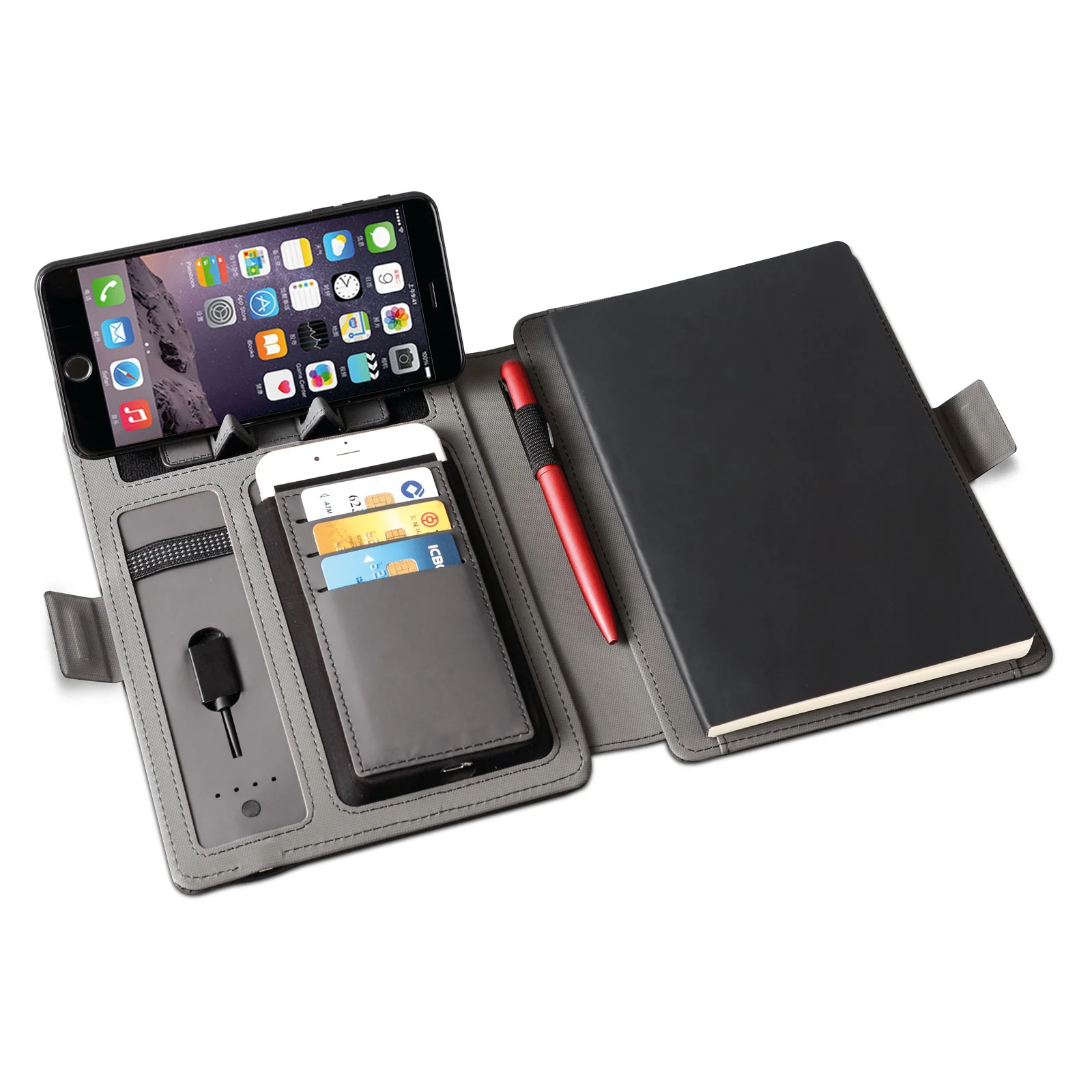 Alanya 8.000 mAh Wıreless Powerbank Organizer – görsel 2