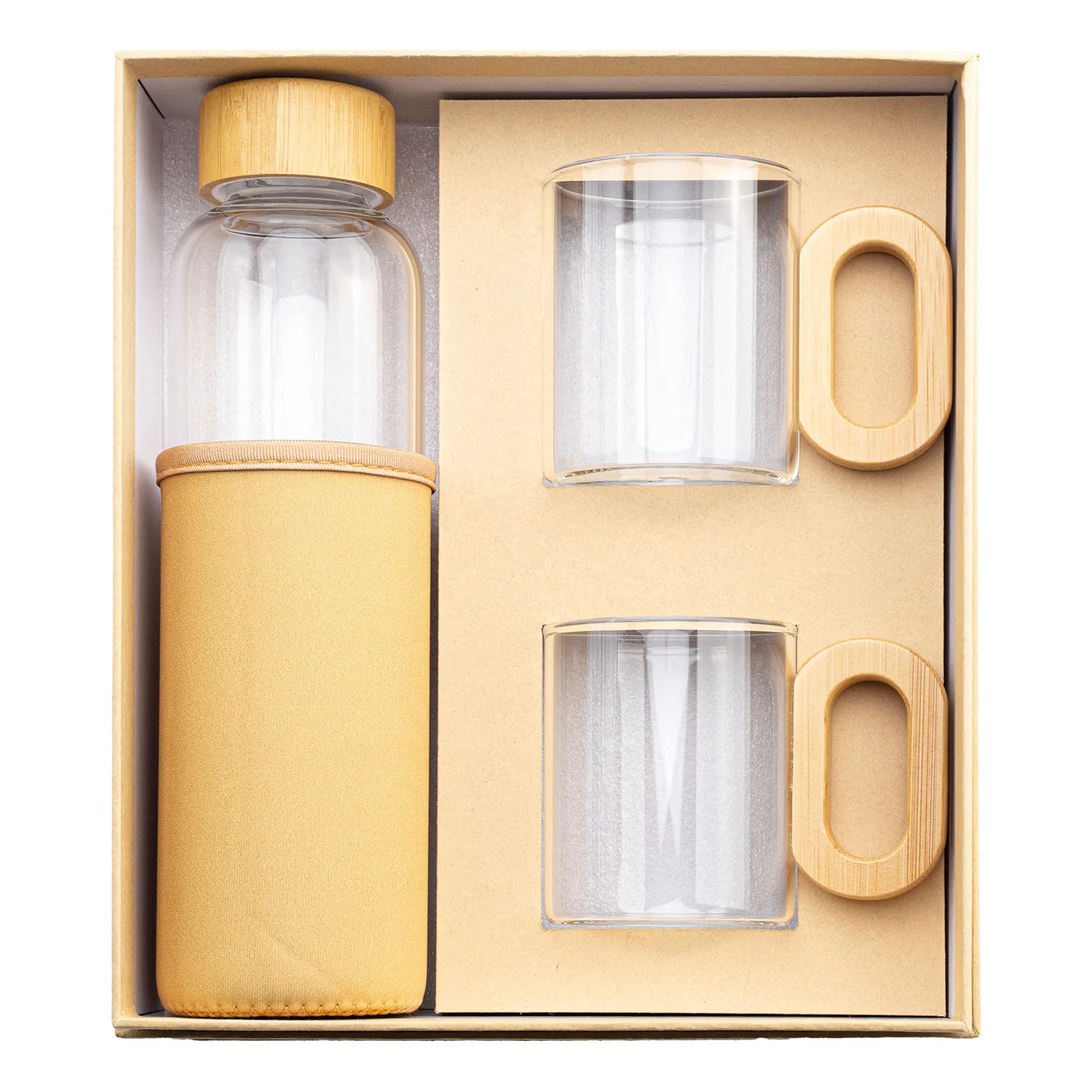 Yudum 550 ml Cam Matara Seti – görsel 2